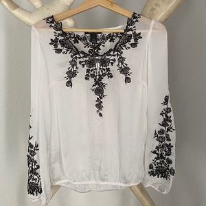 White House/ Black Market Blouse